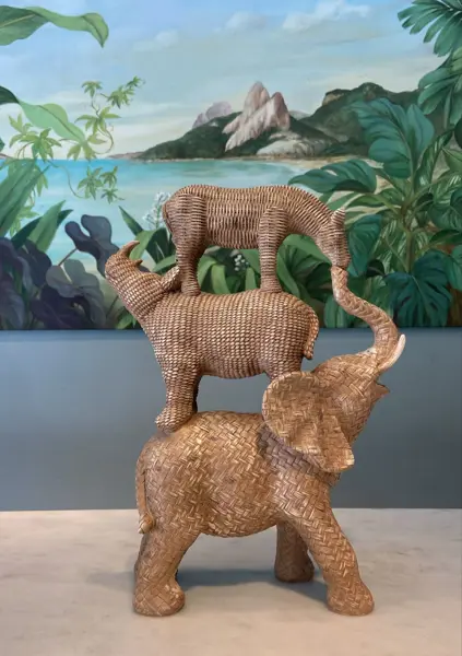 ESCULTURA DECORATIVA ANIMAIS