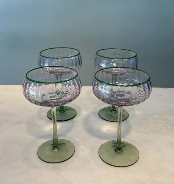 CONJUNTO DE TAÇAS PURPLE DRINK 4 PEÇAS